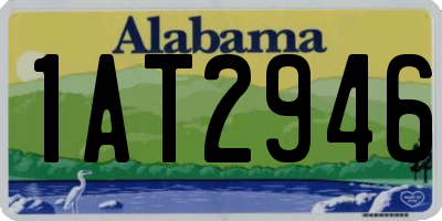 AL license plate 1AT2946