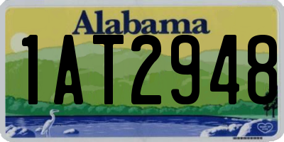 AL license plate 1AT2948