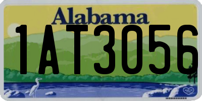 AL license plate 1AT3056