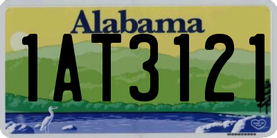 AL license plate 1AT3121