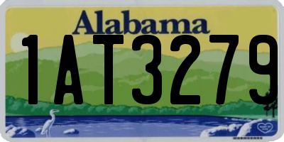 AL license plate 1AT3279