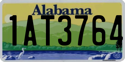 AL license plate 1AT3764