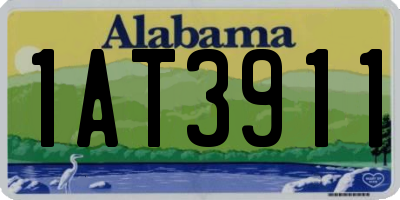 AL license plate 1AT3911