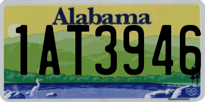 AL license plate 1AT3946