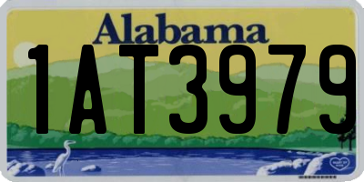 AL license plate 1AT3979