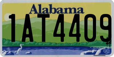 AL license plate 1AT4409