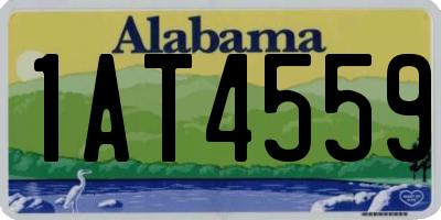 AL license plate 1AT4559