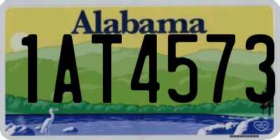 AL license plate 1AT4573