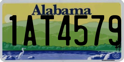 AL license plate 1AT4579