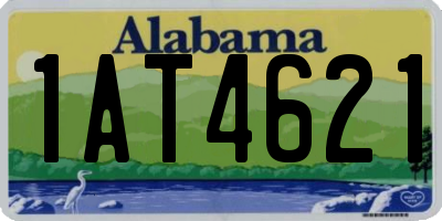 AL license plate 1AT4621