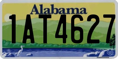AL license plate 1AT4627
