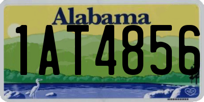 AL license plate 1AT4856