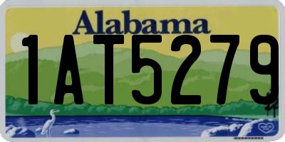 AL license plate 1AT5279