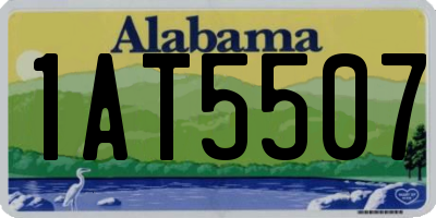 AL license plate 1AT5507