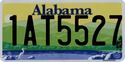 AL license plate 1AT5527