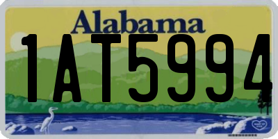 AL license plate 1AT5994