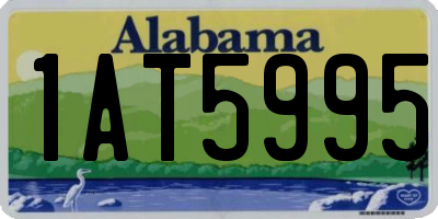 AL license plate 1AT5995