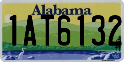 AL license plate 1AT6132