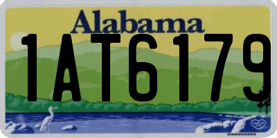 AL license plate 1AT6179