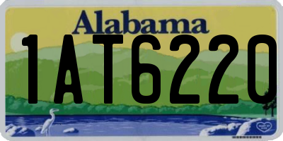 AL license plate 1AT6220