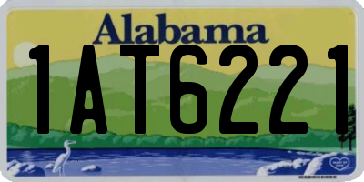 AL license plate 1AT6221