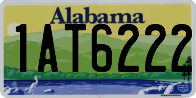 AL license plate 1AT6222