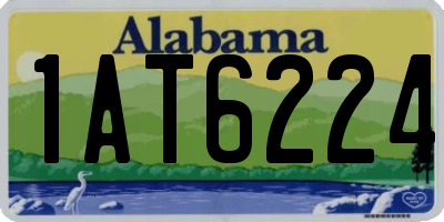 AL license plate 1AT6224