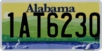 AL license plate 1AT6230