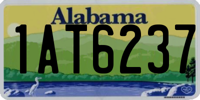 AL license plate 1AT6237