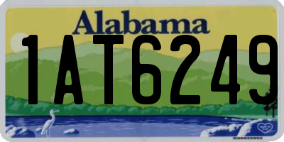 AL license plate 1AT6249