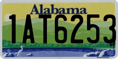 AL license plate 1AT6253