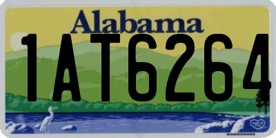AL license plate 1AT6264