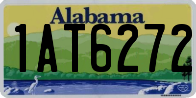 AL license plate 1AT6272