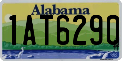 AL license plate 1AT6290