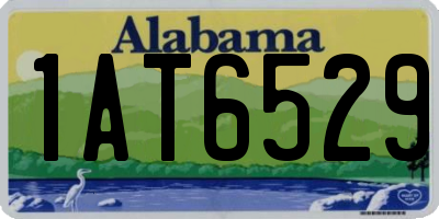 AL license plate 1AT6529