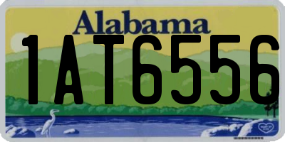 AL license plate 1AT6556