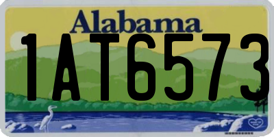 AL license plate 1AT6573