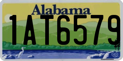 AL license plate 1AT6579