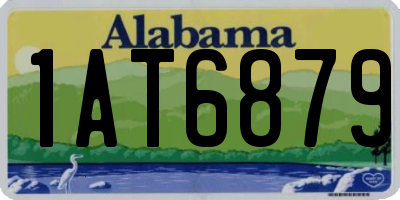 AL license plate 1AT6879