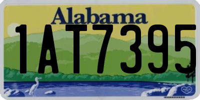 AL license plate 1AT7395
