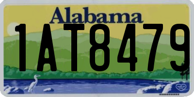 AL license plate 1AT8479