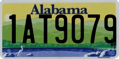 AL license plate 1AT9079