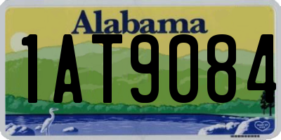 AL license plate 1AT9084