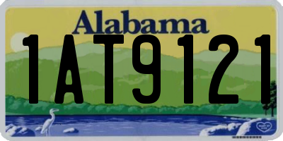 AL license plate 1AT9121