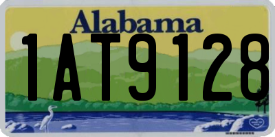 AL license plate 1AT9128