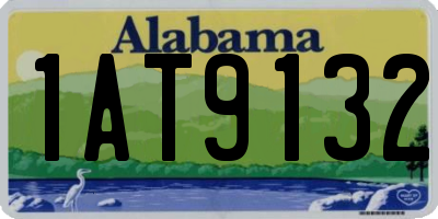 AL license plate 1AT9132
