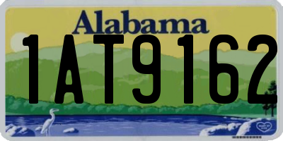 AL license plate 1AT9162