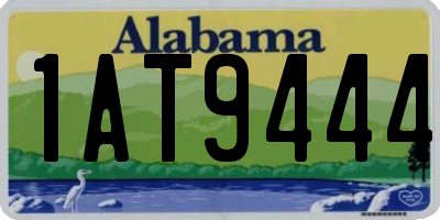 AL license plate 1AT9444