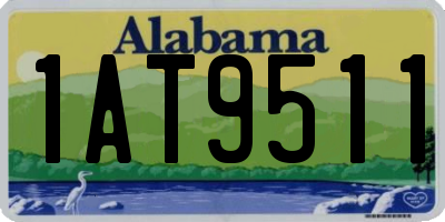 AL license plate 1AT9511
