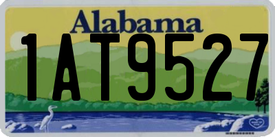 AL license plate 1AT9527